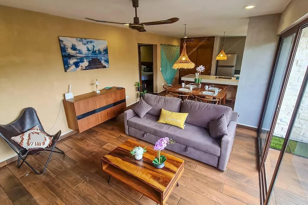 Apartment Bahari 2Br Ph Condo In Aldea Zama Tulum Mexico